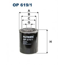 OP 619/1 FILTRON Масляний фільтр