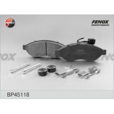 BP45118 FENOX Комплект гальмівних колодок дисковий гальм