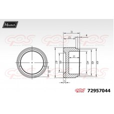 72957044 MAXTECH Поршень корпус скоби гальма