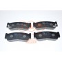 704-07089 IAP QUALITY PARTS Комплект гальмівних колодок дисковий гальм
