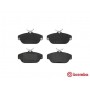 P 86 007 BREMBO Комплект гальмівних колодок дисковий гальм