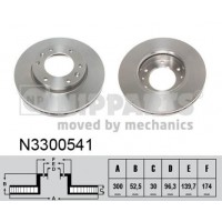 N3300541 NIPPARTS Гальмівний диск