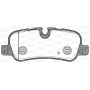 BPA1159.00 OPEN PARTS Комплект гальмівних колодок дисковий гальм