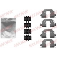 109-1881 QUICK BRAKE Комплектуючі колодки дискового гальма