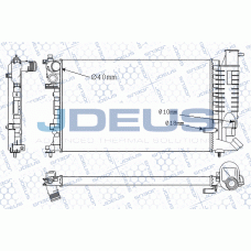 M-021055A JDEUS Радіатор охолодження двигуна