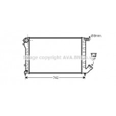 CN2195 AVA QUALITY COOLING Радіатор охолодження двигуна