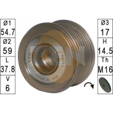 ZN5594 ERA Механізм вільного ходу генератора
