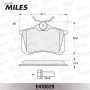 E410029 MILES Комплект гальмівних колодок дисковий гальм