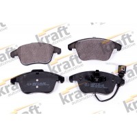 6000588 KRAFT AUTOMOTIVE Комплект гальмівних колодок дисковий гальм