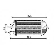 SZA4123 AVA QUALITY COOLING Интеркулер