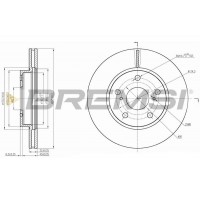 CD7789V BREMSI Гальмівний диск