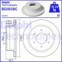 BG5038C DELPHI Гальмівний диск