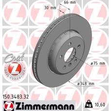 150.3483.32 ZIMMERMANN Гальмівний диск