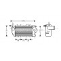 Интеркулер AVA QUALITY COOLING OL4270