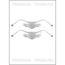 8105 241605 TRISCAN Комплектуючі колодки дискового гальма