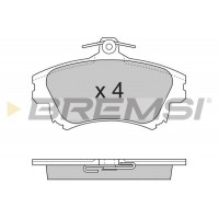 BP2703 BREMSI Комплект гальмівних колодок дисковий гальм