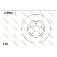 DF8052 TRW Гальмівний диск