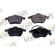 6000325 KRAFT AUTOMOTIVE Комплект гальмівних колодок дисковий гальм