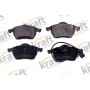 6000325 KRAFT AUTOMOTIVE Комплект гальмівних колодок дисковий гальм