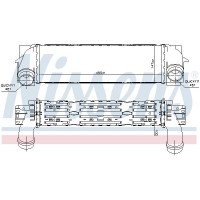 96439 NISSENS Интеркулер