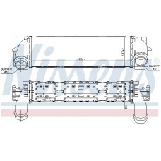96439 NISSENS Интеркулер