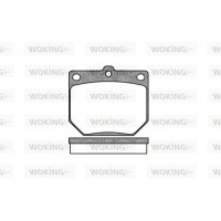 P1773.20 WOKING Комплект гальмівних колодок дисковий гальм