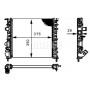 CR 308 000P MAHLE Радіатор охолодження двигуна
