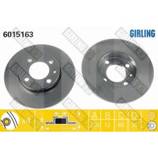 6015163 GIRLING Гальмівний диск