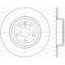 BDR2844.10 OPEN PARTS Гальмівний диск