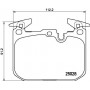 P 06 088 BREMBO Комплект гальмівних колодок дисковий гальм