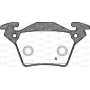 BPA0717.00 OPEN PARTS Комплект гальмівних колодок дисковий гальм