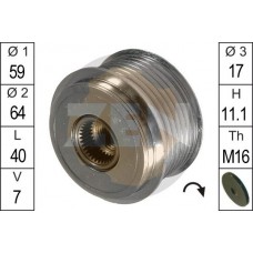 ZN5431 ERA Механізм вільного ходу генератора