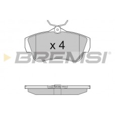 BP3284 BREMSI Комплект гальмівних колодок дисковий гальм