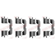 109-1227 QUICK BRAKE Комплектуючі колодки дискового гальма