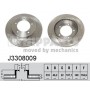 J3308009 NIPPARTS Гальмівний диск