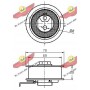 03.81667 AUTOKIT Натяжний ролик ремінь ГРМ