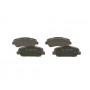 0 986 494 713 BOSCH Комплект гальмівних колодок дисковий гальм