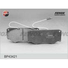 BP43421 FENOX Комплект гальмівних колодок дисковий гальм