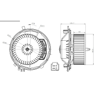 WG2160417 WILMINK GROUP Вентилятор салону