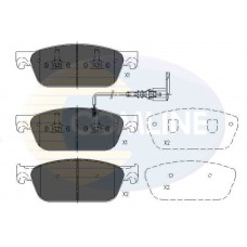 CBP16002 COMLINE Комплект гальмівних колодок дисковий гальм