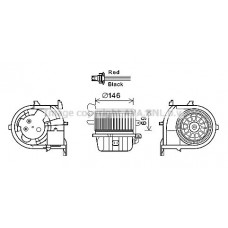 RT8588 AVA QUALITY COOLING Вентилятор салону