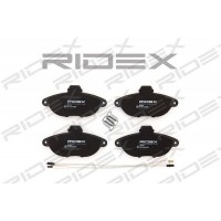 402B0307 RIDEX КомплеК т гальмівних колодок, дискове гальмо