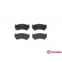 P 56 033 BREMBO КомплеК т гальмівних колодок, дискове гальмо