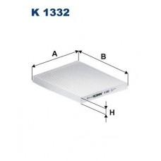K 1332 FILTRON Фільтр повітря у внутрішньому просторі