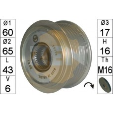 ZN5661 ERA Механізм вільного ходу генератора