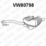 VW80798 VENEPORTE Глушник вихлопних газів кінцевий