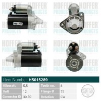 H5015289 HOFFER Стартер