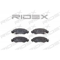 402B0212 RIDEX КомплеК т гальмівних колодок, дискове гальмо