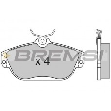 BP2582 BREMSI Комплект гальмівних колодок дисковий гальм