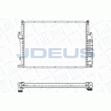 M-0050150 JDEUS Радіатор охолодження двигуна